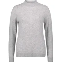 Betty Barclay Kaschmir-Pullover mit Stehkragen in Light Silver melange),