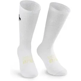 Assos P1 Fahrradsocken 39-42 Weiß
