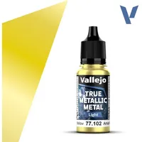 Vallejo True Metallix Farbe 18 ml 1 St. Gelb