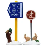 Lemax - Cross Country Ski Sign