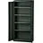 BISLEY Flügeltürenschrank Metall 40 x 91,4 x 195 cm Schwarz 4 Fachböden