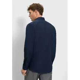 Olymp Businesshemd OLYMP "OLYMP No. Six, super slim, Kent", Herren, Gr. 38, Normaler Arm, blau (kobalt), 100% Baumwolle, Hemden