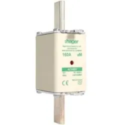 Hager LNH1160M6A NH-Sicherung NH1 690V aM 160A K-Melder
