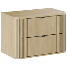 Badplaats Waschbeckenunterschrank Cremona 2 Schublade 80 x 54 cm Beige