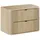 Badplaats Waschbeckenunterschrank Cremona 2 Schublade 80 x 54 cm Beige