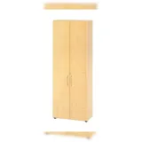 Hammerbacher Aktenschrank V968T6/3/3/BS ahorn 5 Fachböden 80,0 x 42,0 x 215,6 cm