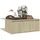 furnicato Couchtisch Sonoma-Eiche Braun 80 x 31 x 80 cm