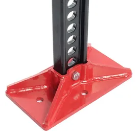 Wiltec Wagenheber Stahl 76 cm rot
