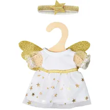 Heless Kleid für Puppen Schutzengel Gold/Weiß 9152