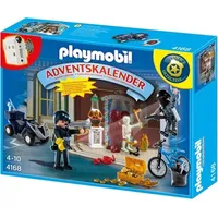 PLAYMOBIL 4168 Adventskalender - Polizeialarm - Blau