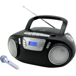 Soundmaster CD/Radio/Kassettenrecorder SCD5800SW sw