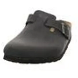 Birkenstock Boston Nubukleder geölt schwarz 44