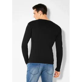 H.I.S. H.I.S Langarmshirt in schwarz | Gr.: XXL