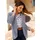 Classic Basics Strickjacke Langarm Blau 48