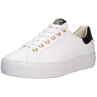 Paul Green Sneaker Weiß 085 White/Black | UK 5.5