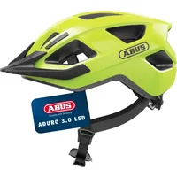 ABUS Fahrradhelm Aduro 3.0 LED - Sportiver City-Helm in