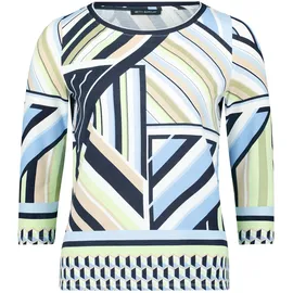 Betty Barclay 3/4-Arm-Shirt Blau/Grün 36