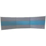 Bo-Camp Brendan Windschutz grau/blau 500 x 140 cm