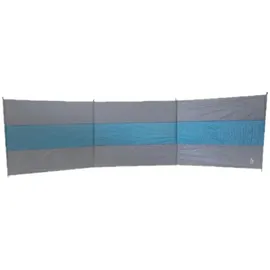 Bo-Camp Brendan Windschutz grau/blau 500 x 140 cm