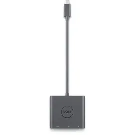 Dell USB-C zu HDMI/DP Adapter 18 cm Schwarz