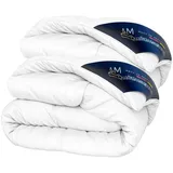 DormiGood Daunendecke 140x200 Winter 2er Set - Made in Germany - 100% Extraweiche Daunen - Kuschelige Winterdecke 140x200 - Oeko-TEX zertifizierte Federbettdecke 140 x 200 - Bettdecke