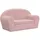 vidaXL Schlafsofa 2-Sitzer rosa weich