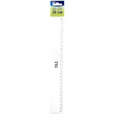 TSI Lineal 30 cm Transparent