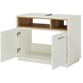 Stella Trading Waschbeckenunterschrank ¦ weiß ¦ Maße (cm): B: 80 H: 64 T: 40.0