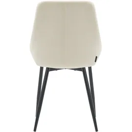 OTTO home Esszimmerstuhl Niam Samtvelours beige 2er Set