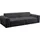 werk2 Sofa Zeus 3-Sitzer, B/T: 256/105 cm, Big-Sofa, modern & bequem, Curvy Trend 3-Sitzer mit urbaner Optik grau