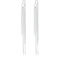 Elli Ohrhänger Durchzieher Ketten Style Elegant Silber 925 onesize