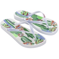 Ipanema Damen ANAT Cactus FEM, White/White/Green, 43 EU