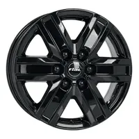Rial Transporter 6,5 x 16 6 x 130 ET62 Schwarz Glänzend