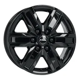 Rial Transporter 6,5 x 16 6 x 130 ET62 Schwarz Glänzend