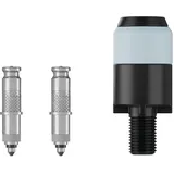 Schwalbe Clik Valve - Fahrrad Ventilaufsatz - DV-SCV Conversion Kit (Valves with Pump Head Adapter)