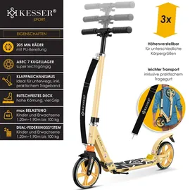 Kesser Cityroller Scooter 205mm Beige