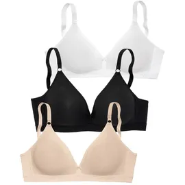 petite fleur by lascana petite fleur Bralette-BH Beige/Schwarz 75AA