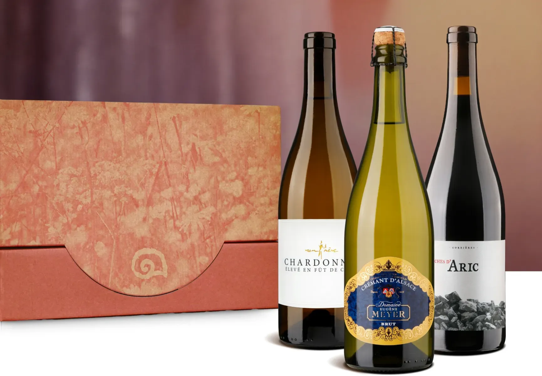 Genusspaket «Frankreich» 3 x 1 Fl. = 3 Flaschen à 75 cl, Bio Probierpakete