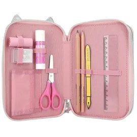 DEPESCHE 3-Fach Federtasche Leo WILD