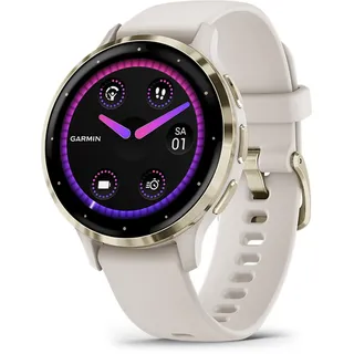 Garmin Venu 3S – GPS-Fitness-Smartwatch mit Bluetooth Telefonie und Sprachassistenz, Ultrascharfes 1,2 Zoll AMOLED-Touchdisplay, Fitnessfunktionen, Garmin Music, Garmin Pay und Rollstuhlmodus
