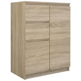 Top e shop Malwa 70 x 97 x 40 cm Sonoma / Weiß