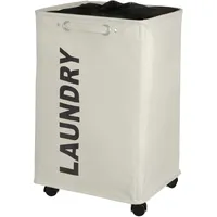 Wenko Wäschesammler Quadro beige