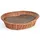 Silvio Design Ruhekorp mit Kissen 70 cm oval braun