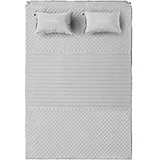 KingCamp Comfort Double II Isomatte, 198x130x4cm, grau