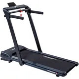 Christopeit Sport® Laufband »TM 3000S«, (Bluetooth-Funktion, integrierte Transportrollen und Tablethalterung), bis max. 16 km/h, klappbar, schwarz