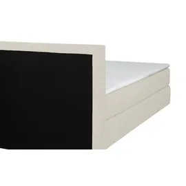 Möbel Kraft Boxspringbett 180 x 200 cm Weiß