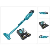 Makita DCL 280 FRA Akku Staubsauger 18 V Brushless + 2x Akku 2,0 Ah + Ladegerät