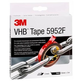 3M VHB Tape 5952F schwarz L.3m B.19mm Rl.3M