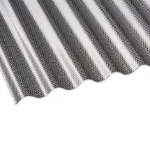 Scobalit Sinus 76/18 Acryl 250 x 104,5 cm 3 mm wabe graphit