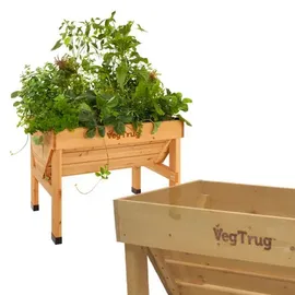 Veg Trug VegTrug Hochbeet Wallhugger 103 x 46 x 80 cm Beige